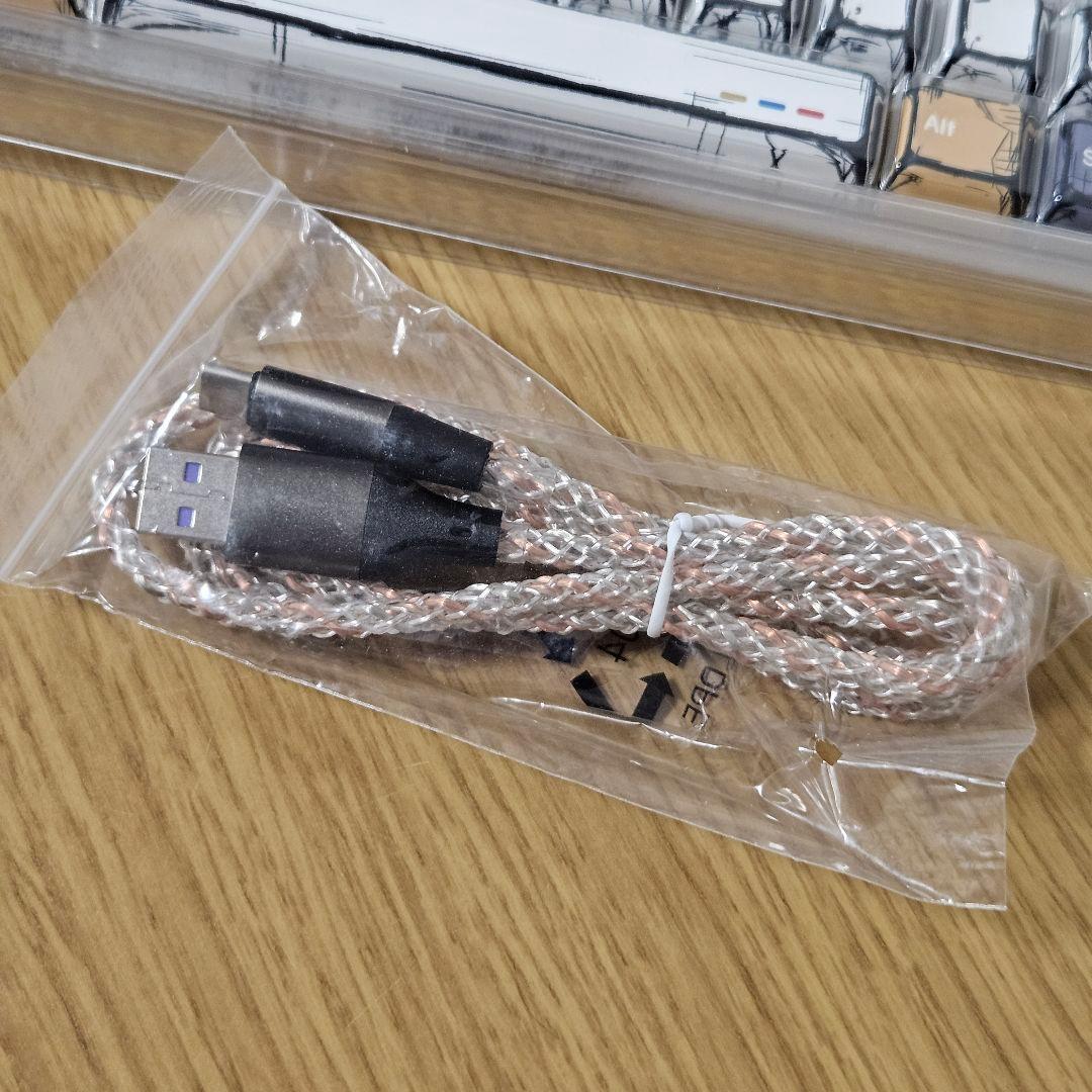 ATK RS6 ゲーミングキーボード コミックキーキャップ付 USED