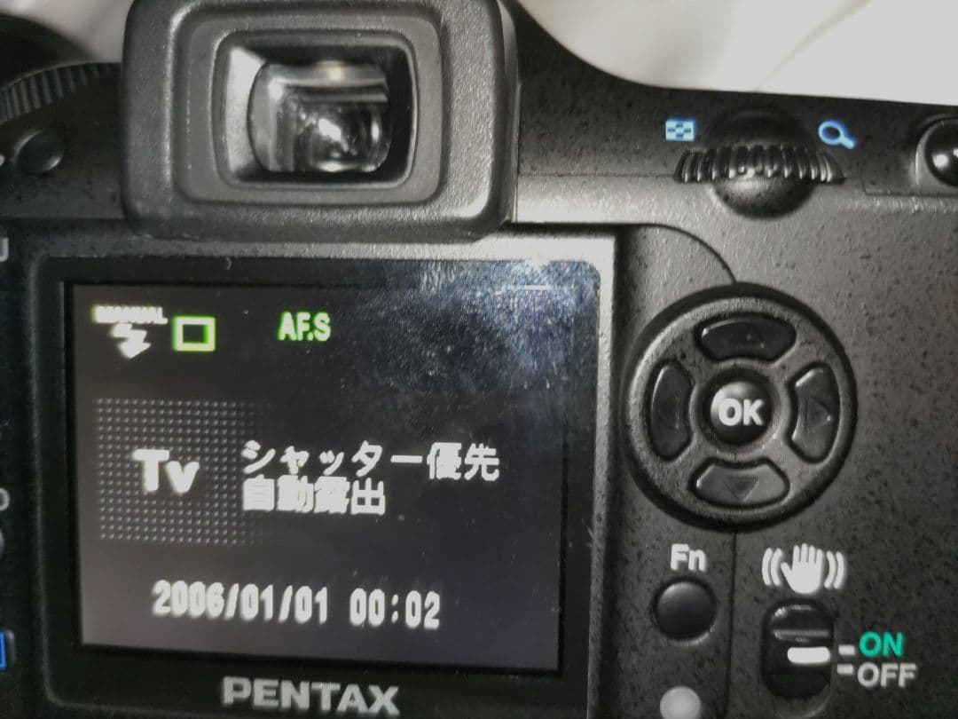 K100D ショット数3,705回 ペンタックス PENTAX CCD カメラ