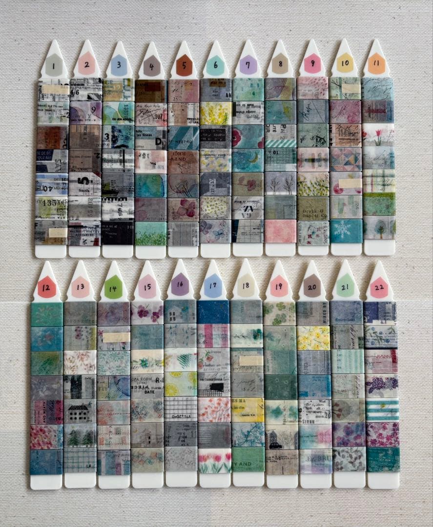 ヨハク　マスキングテープ328種類　各約50cm お裾分け　切り売り