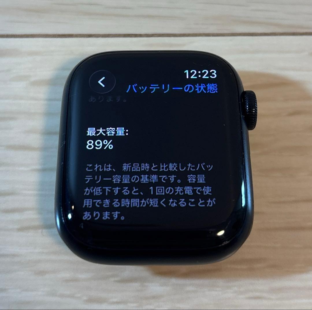 Apple Watch Series 7 GPS 41mミッドナイト