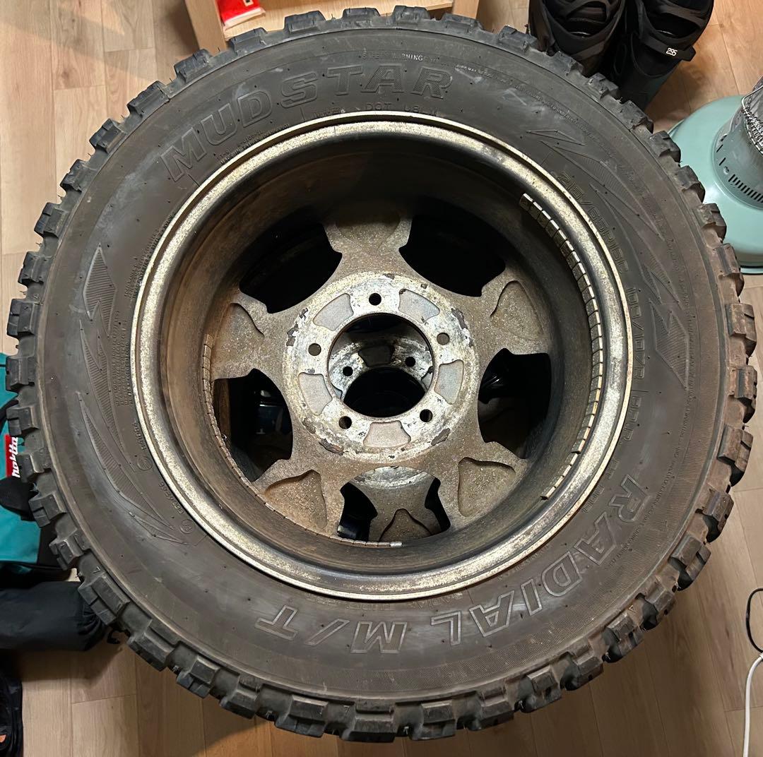 jb23純正ホイール、MUDSTAR RADIAL M/T 215/65R16