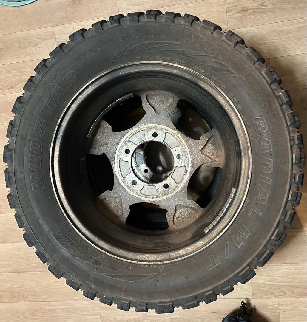 jb23純正ホイール、MUDSTAR RADIAL M/T 215/65R16