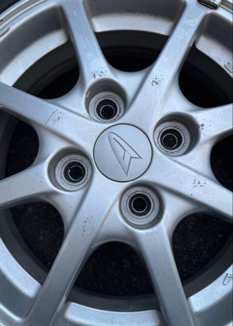 （送料込 ） 155/65R14 スタッドレスタイヤ ＋ 純正アルミホイール4本