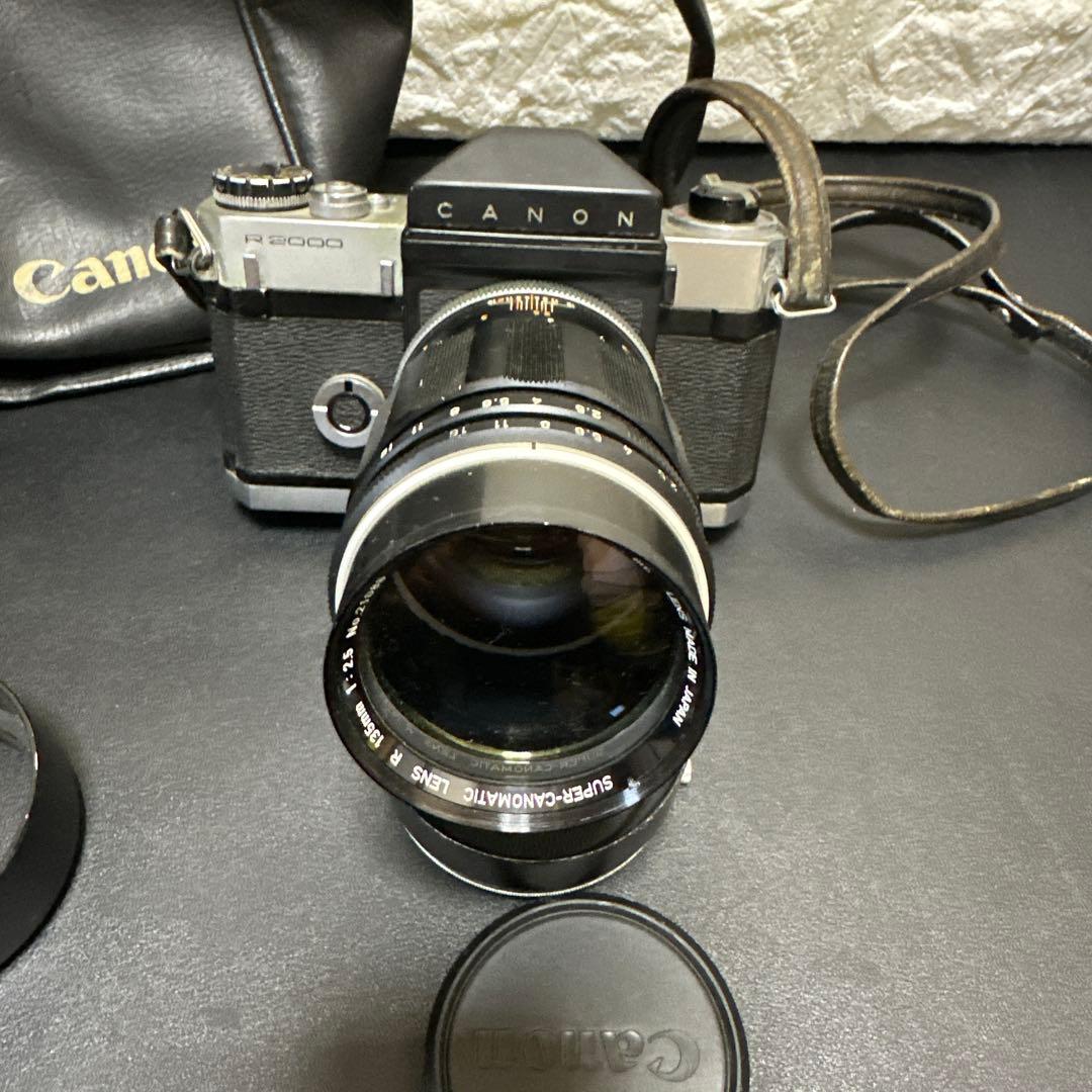 Canon Canonflex R2000 50mmF1.8レンズセット現状品