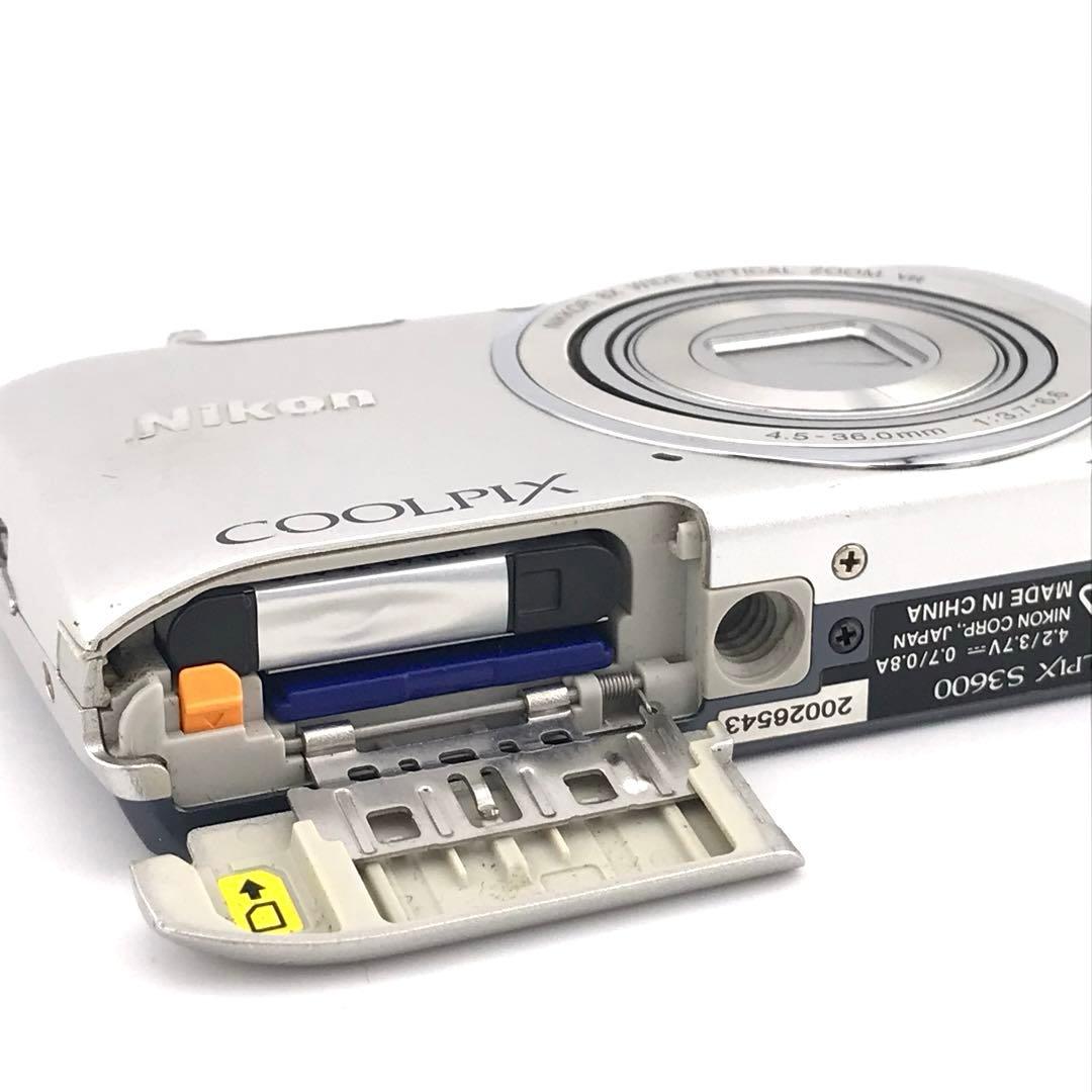 実写良⭕️【動作確認済】Nikon COOLPIX S3600 ニコン