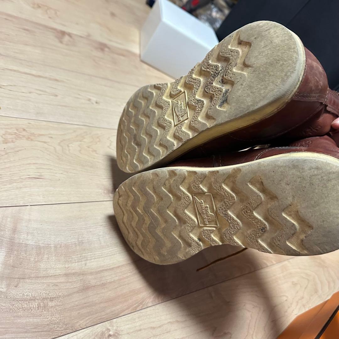 RedWing ワークブーツ レザー　vibram。uk7 箱なし