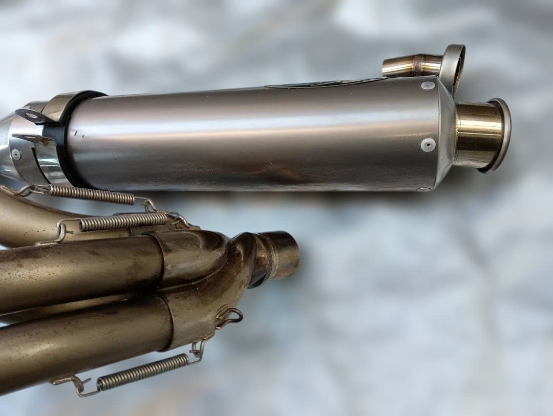 ZZR1100 D型　ノジマ　FASARM S TITAN V フルエキ　チタン