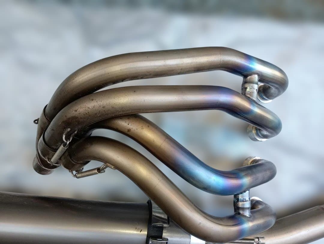 ZZR1100 D型　ノジマ　FASARM S TITAN V フルエキ　チタン