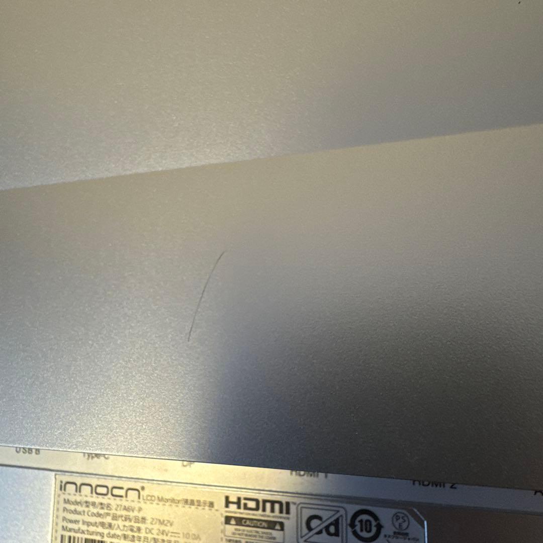 INNOCN 27M2V 27インチ ゲーミングモニター 4K ミニLED