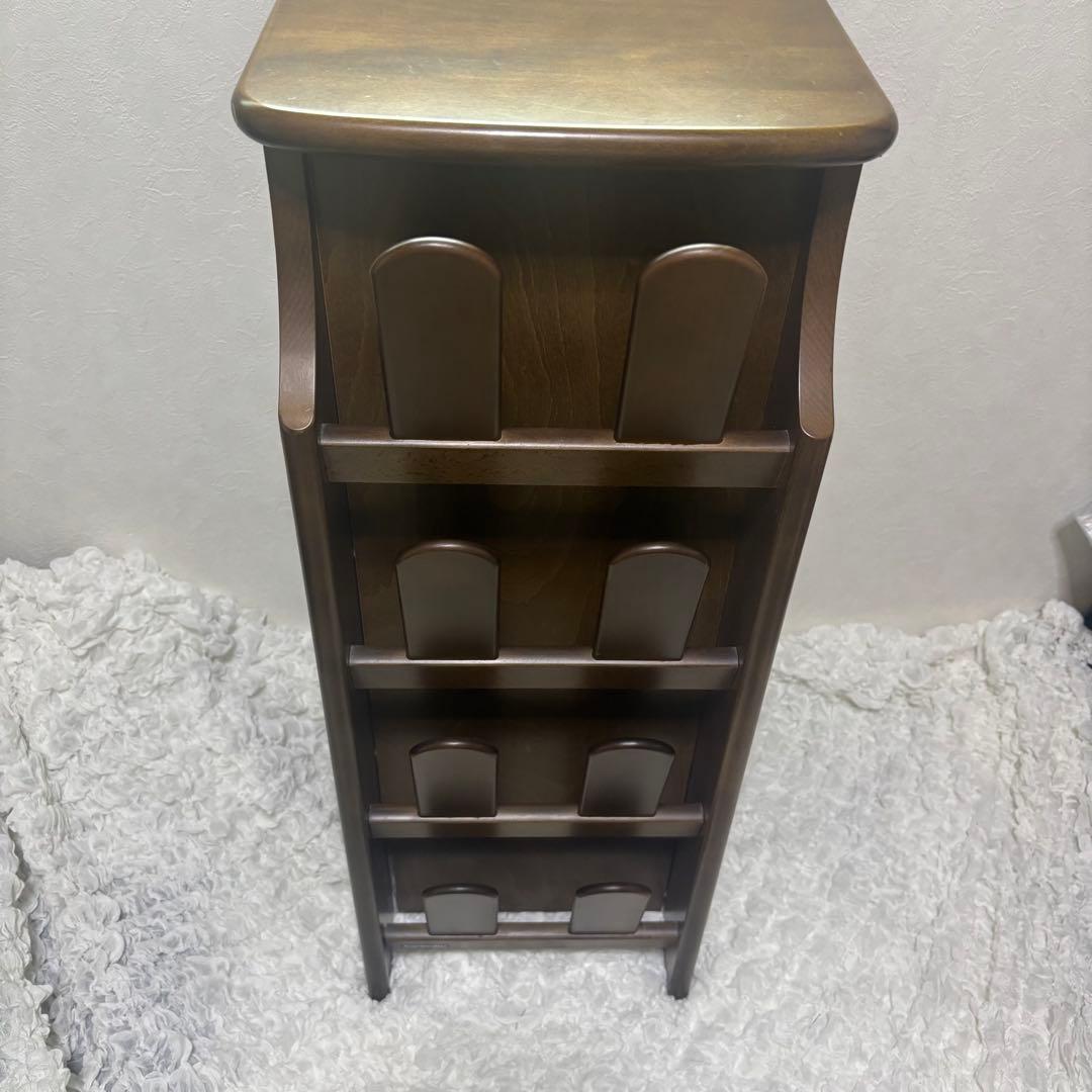 【美品】カリモク karimoku 6段 スリッパラック チェスト 下足箱 花台
