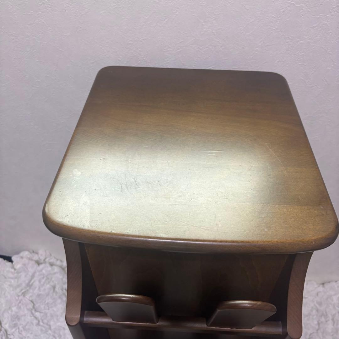 【美品】カリモク karimoku 6段 スリッパラック チェスト 下足箱 花台