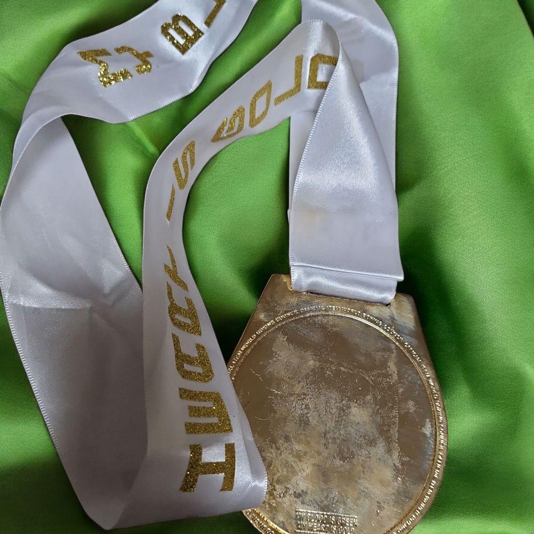 WBC世界タイトル戦 メダル