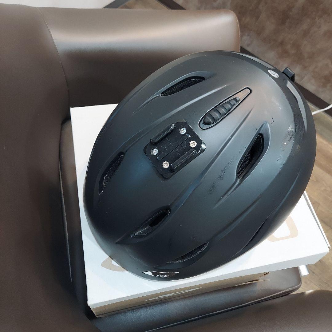 GIRO スノーヘルメット NINE AF マットブラック L バック付き