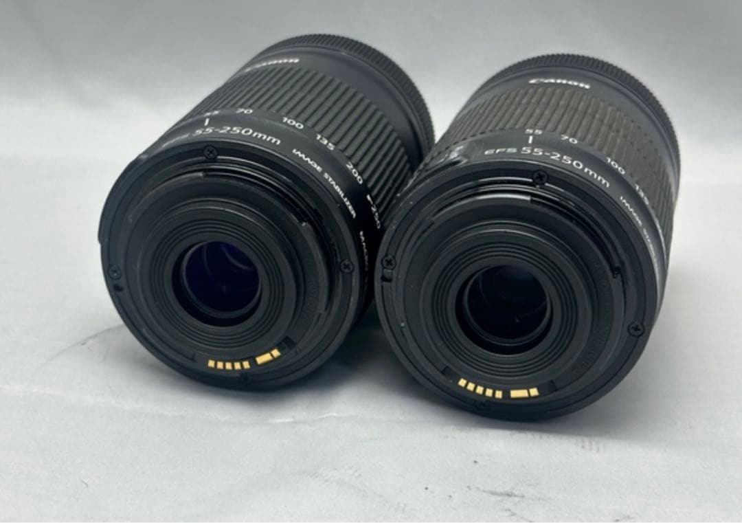 未使用に近い！Canon EF-S55-250mm F4-5.6 IS STM