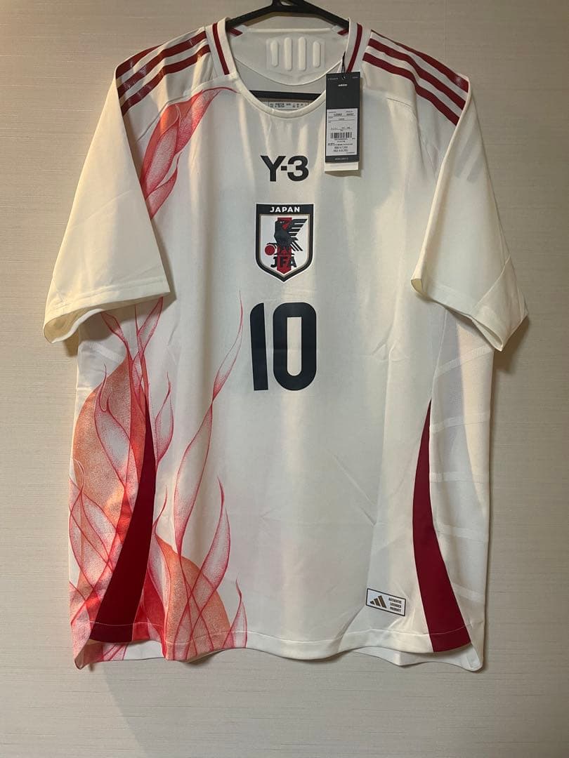 オーセンティックユニフォーム 日本代表 堂安律 アウェイ 2024 y-3 炎