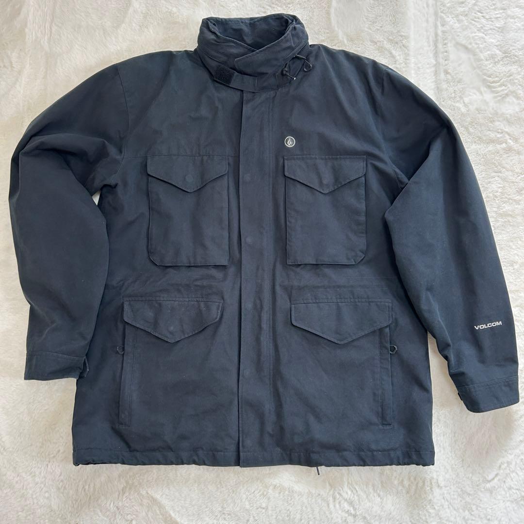 VOLCOM スノーボードウェア ネイビー　Lサイズスノージャケット