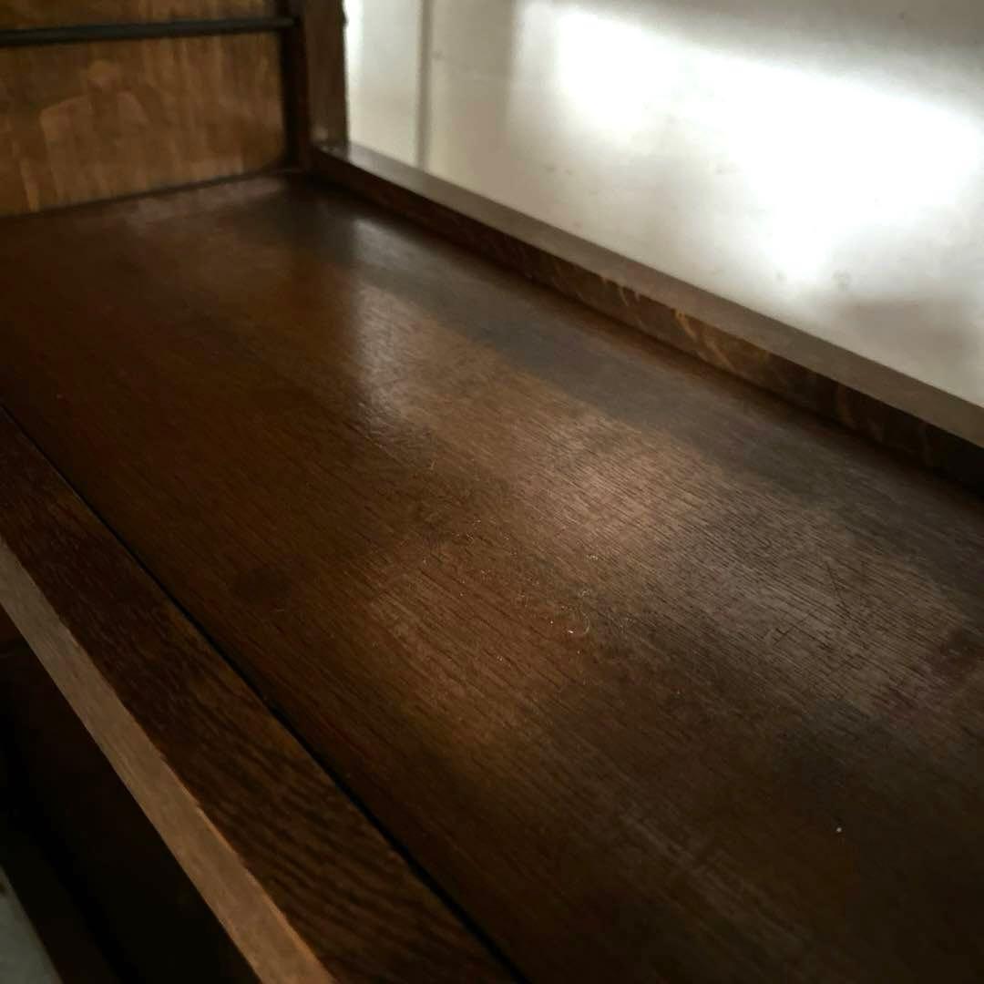 値下げ❗️ヤマハ 日本楽器 アンティーク 本棚　昭和レトロ② 組み立て済み