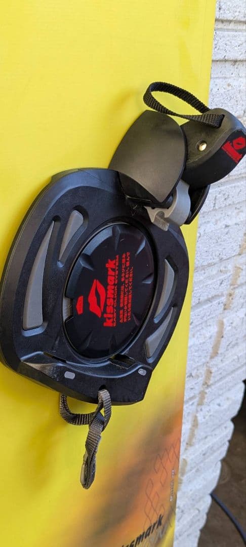 希少kissmarkステップイン•スノーボード158cmブーツ27cm 簡単着脱