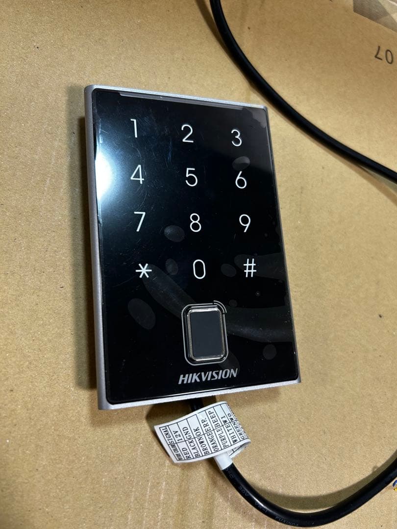 HIKVISION エンロール端末 カードリーダー