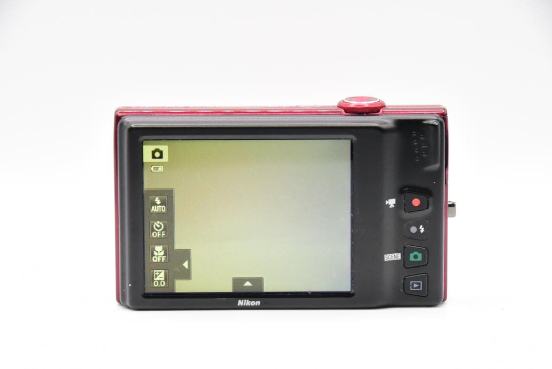 ニコン Nikon COOLPIX S6100 レッド《動作確認済み》