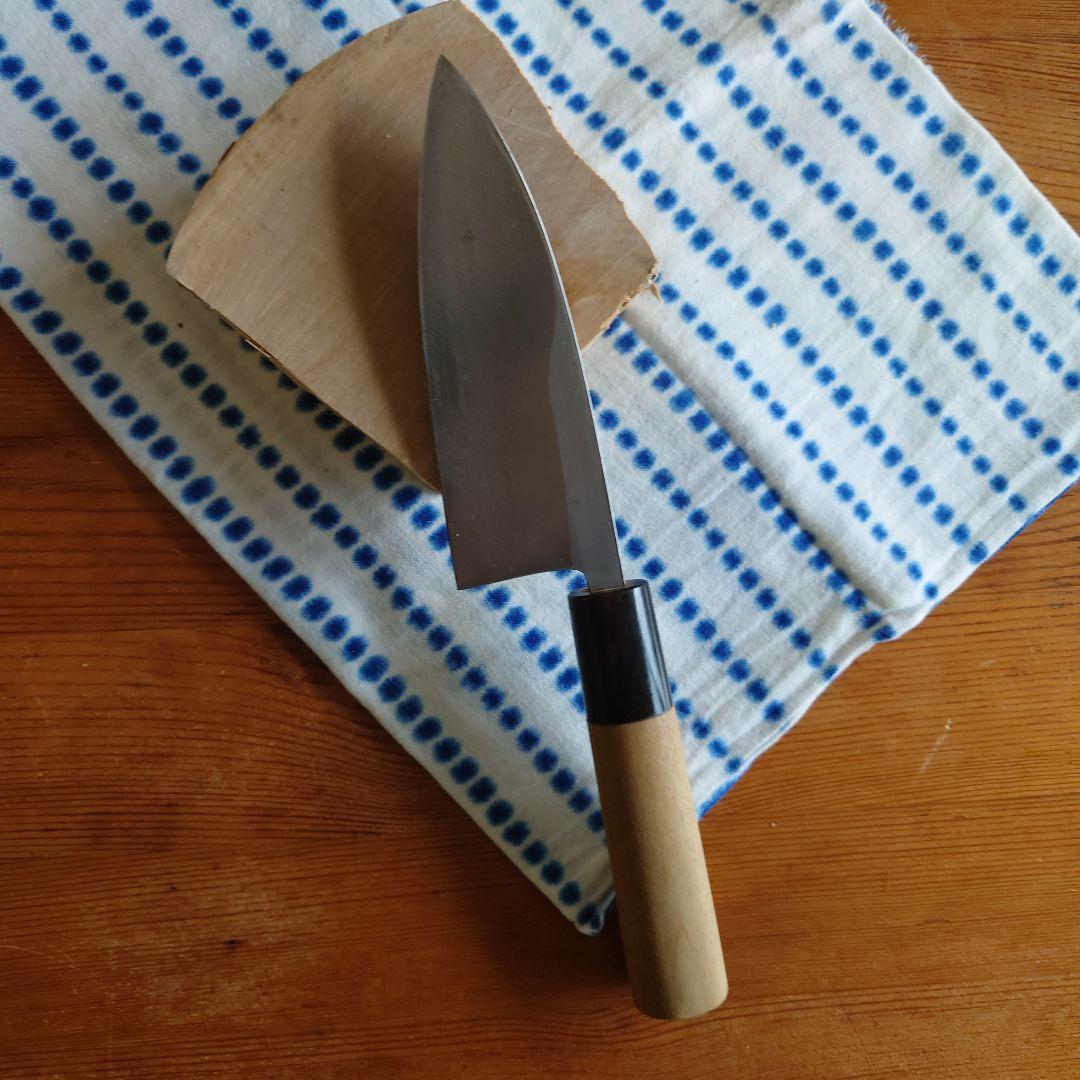 木屋 イヅツキ 出刃 水牛口 12センチ