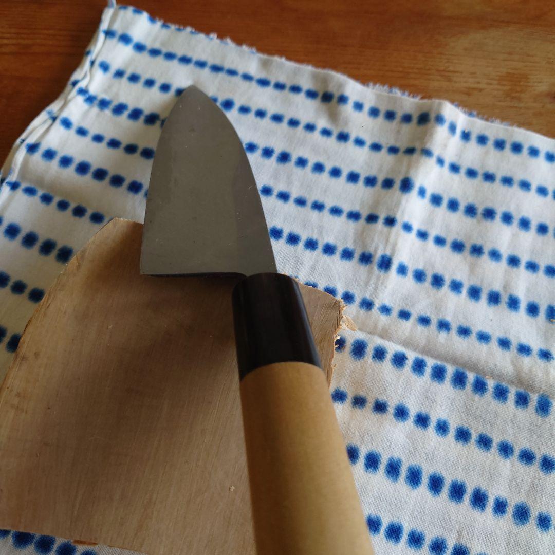 木屋 イヅツキ 出刃 水牛口 12センチ