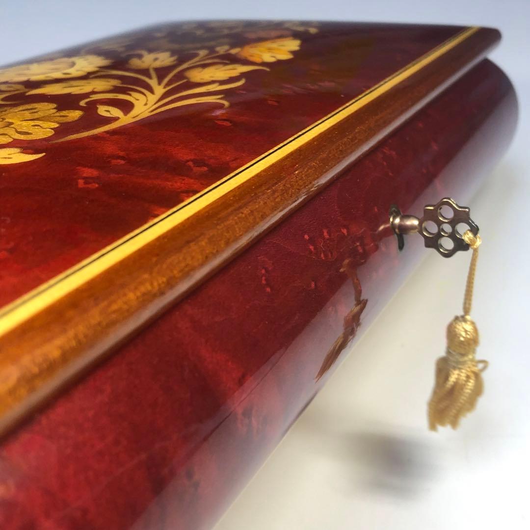 REUGE　リュージュ　象嵌　オルゴール　ジュエリーボックス