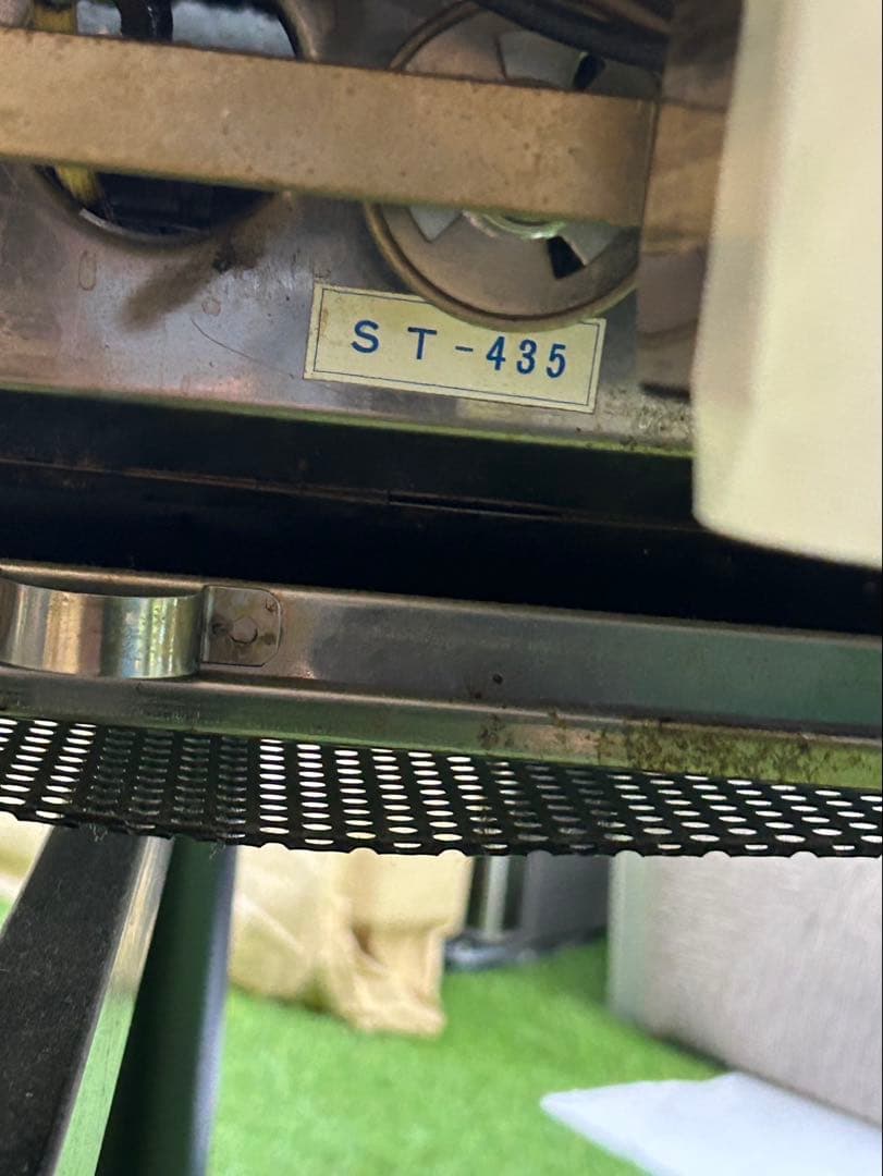 四角　サカモト　お好み焼きテーブル　動作ok 都市ガス13A用　鉄板　厨房機器