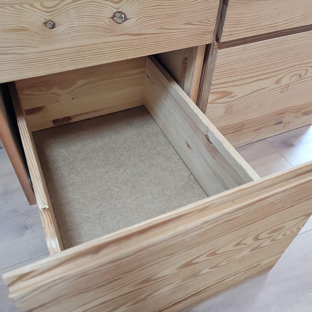 IKEA　木製　チェスト　引き出し　収納　シンプル