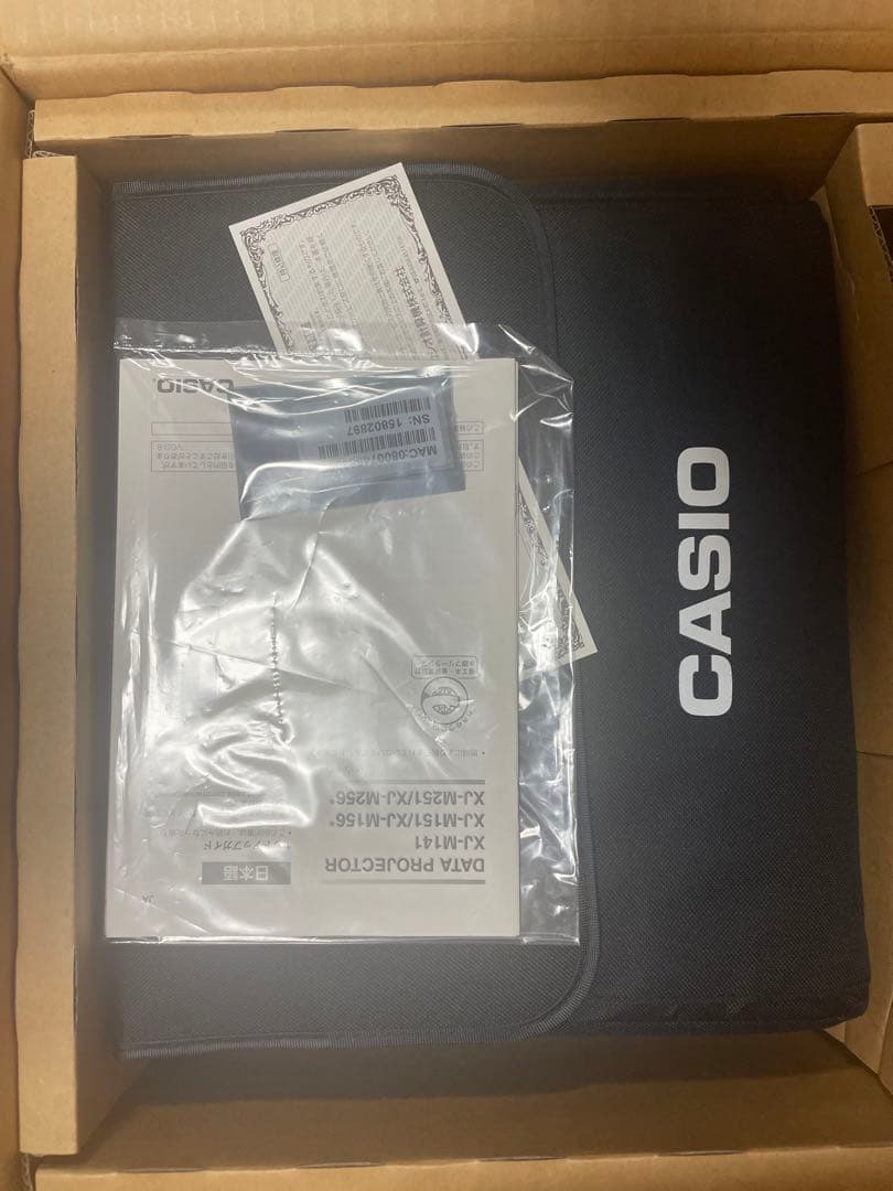 【新品未使用】 カシオ XJ-M156 水銀ゼロ プロジェクター 3,000lm