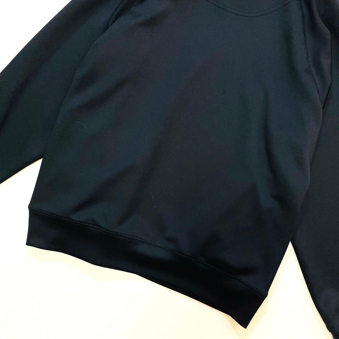 6409【美品】ブリーフィング　リカバリーウェア　プルオーバーパーカー　ブラック