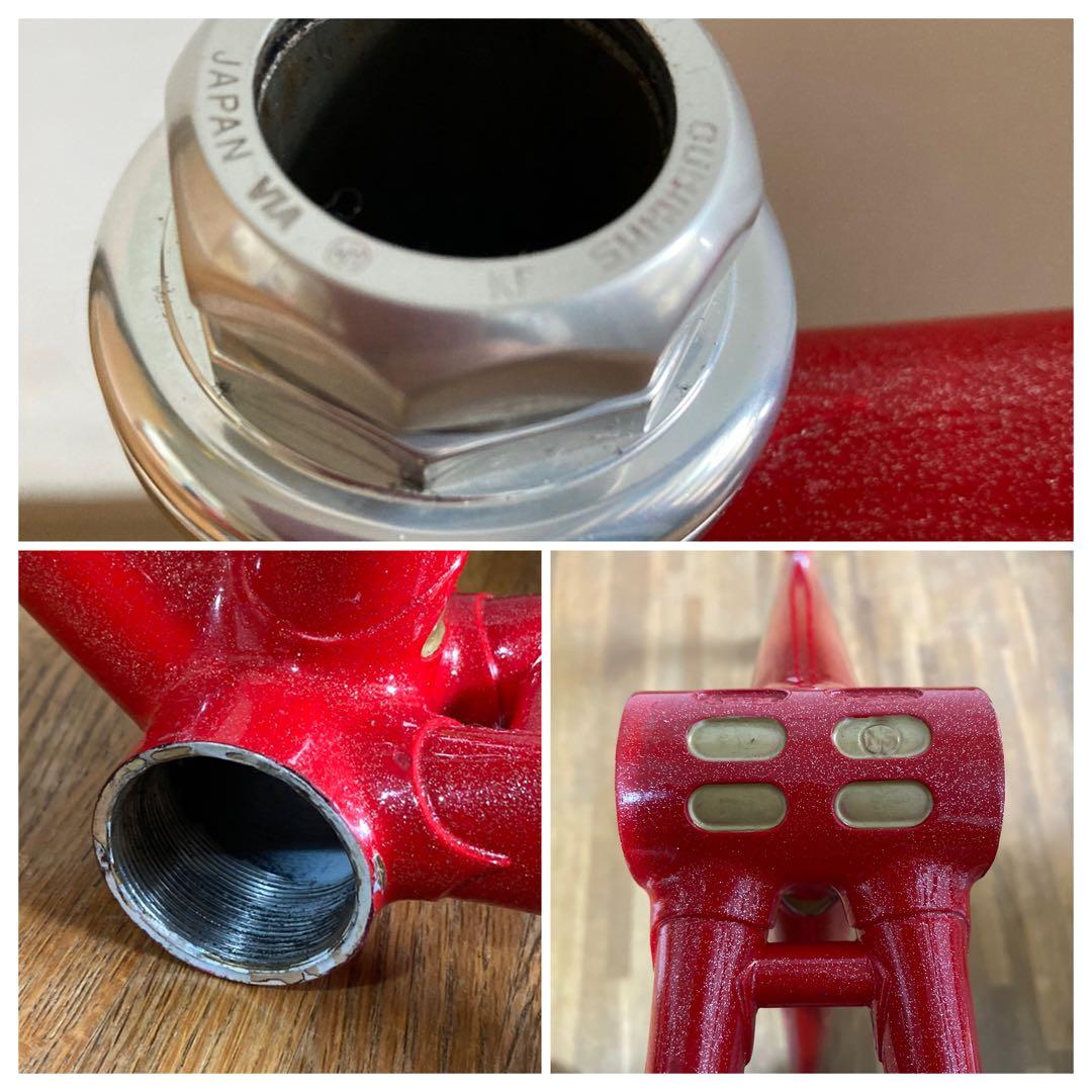 超美品 NJS ピストフレーム メカニコジロ 530 27.2 120