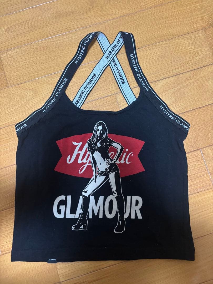 HYSTERIC GLAMOUR ブラックキャミソール
