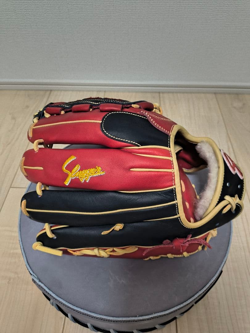 希望価格設定中　久保田スラッガー　軟式オーダー　内野手 L7S　型付け済