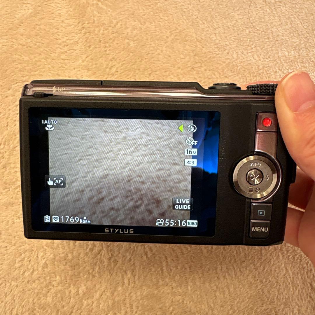 OLYMPUS STYLUS SH-60 コンパクトデジタルカメラ　ブラック