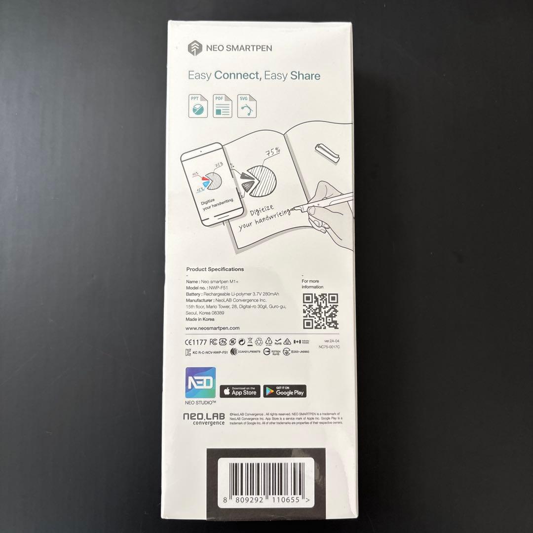 【新品未開封】Neo smartpen M1+ ネオスマートペン　M1プラス