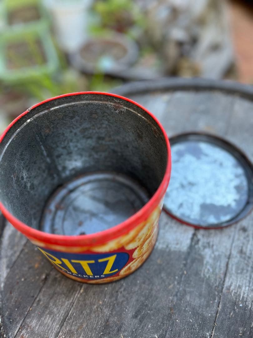 ヴィンテージ レトロ RITZ 空き缶