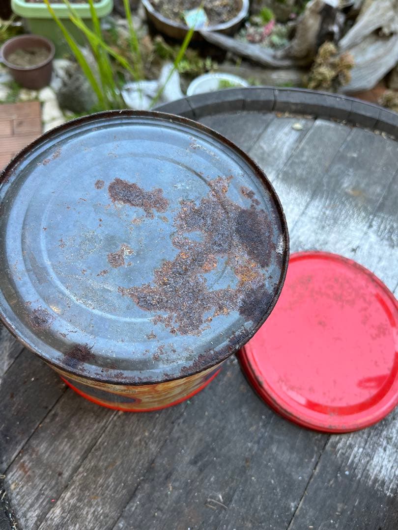 ヴィンテージ レトロ RITZ 空き缶