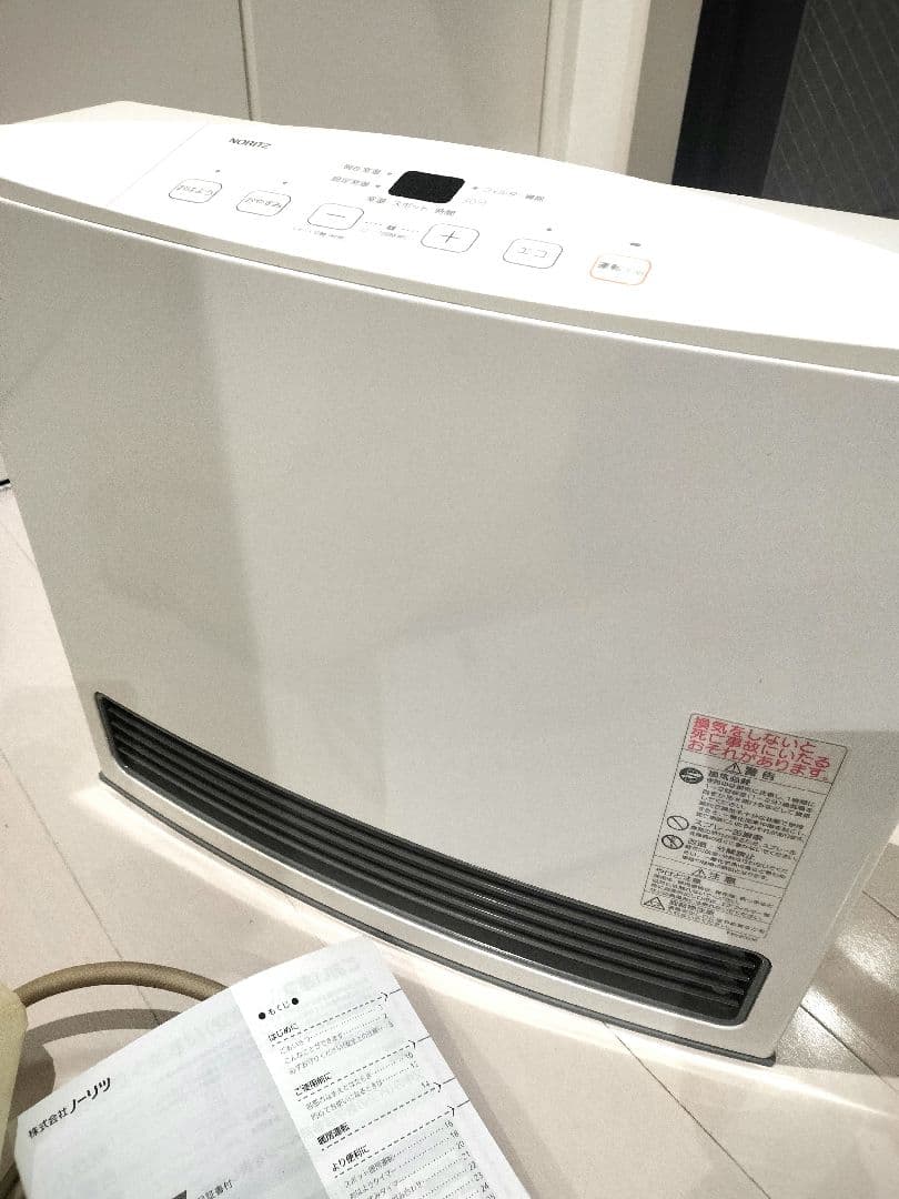 NORITZ ガスファンヒーター GFH-4005S 2019年製 都市ガス用