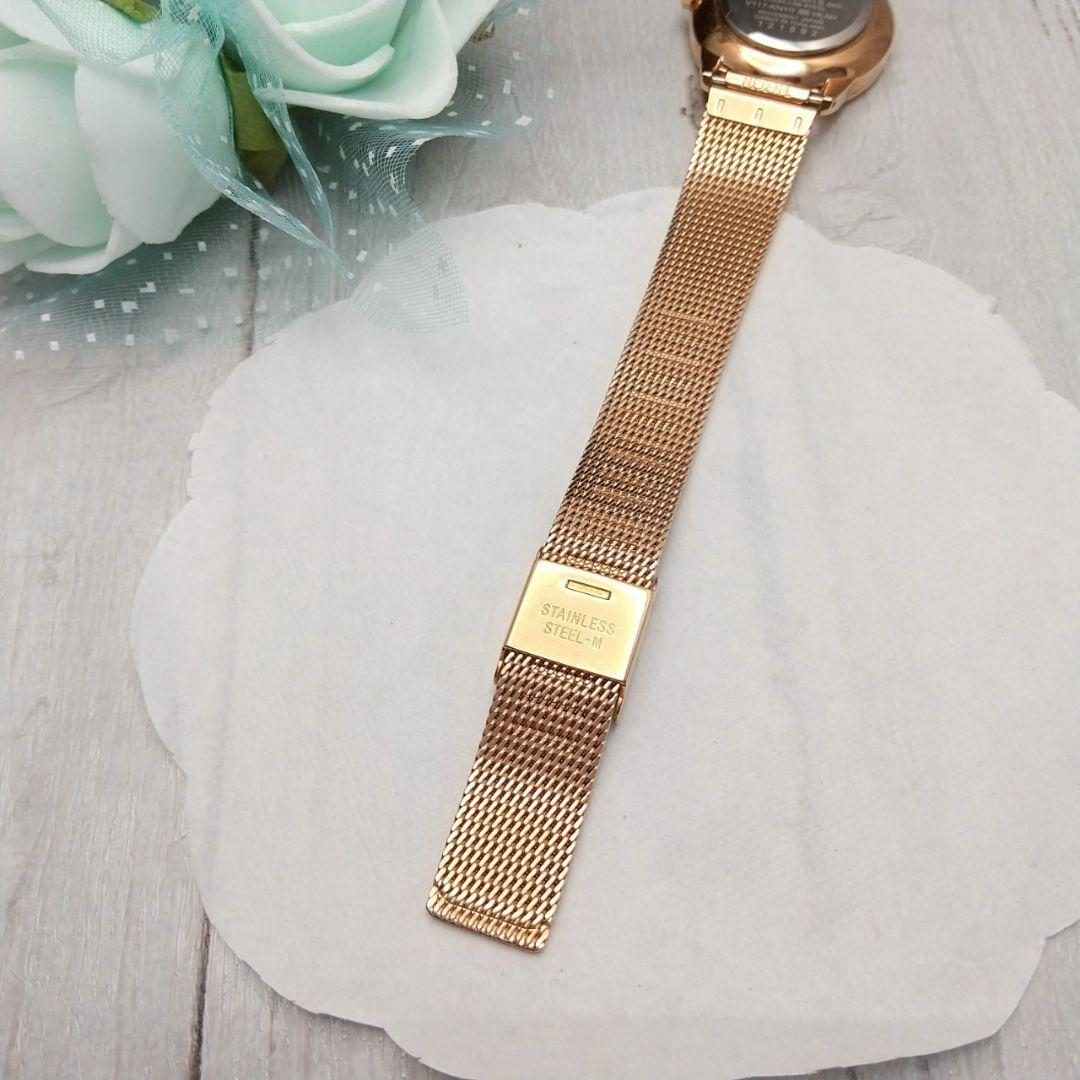 【美品 箱あり】 稼働品 アニエスベー ソーラー式 腕時計 レディース