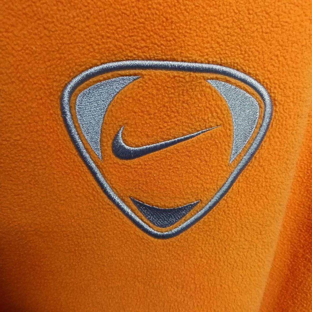 【超美品】インテルミラノ Y2K 2000s フリースジャケット オレンジ M