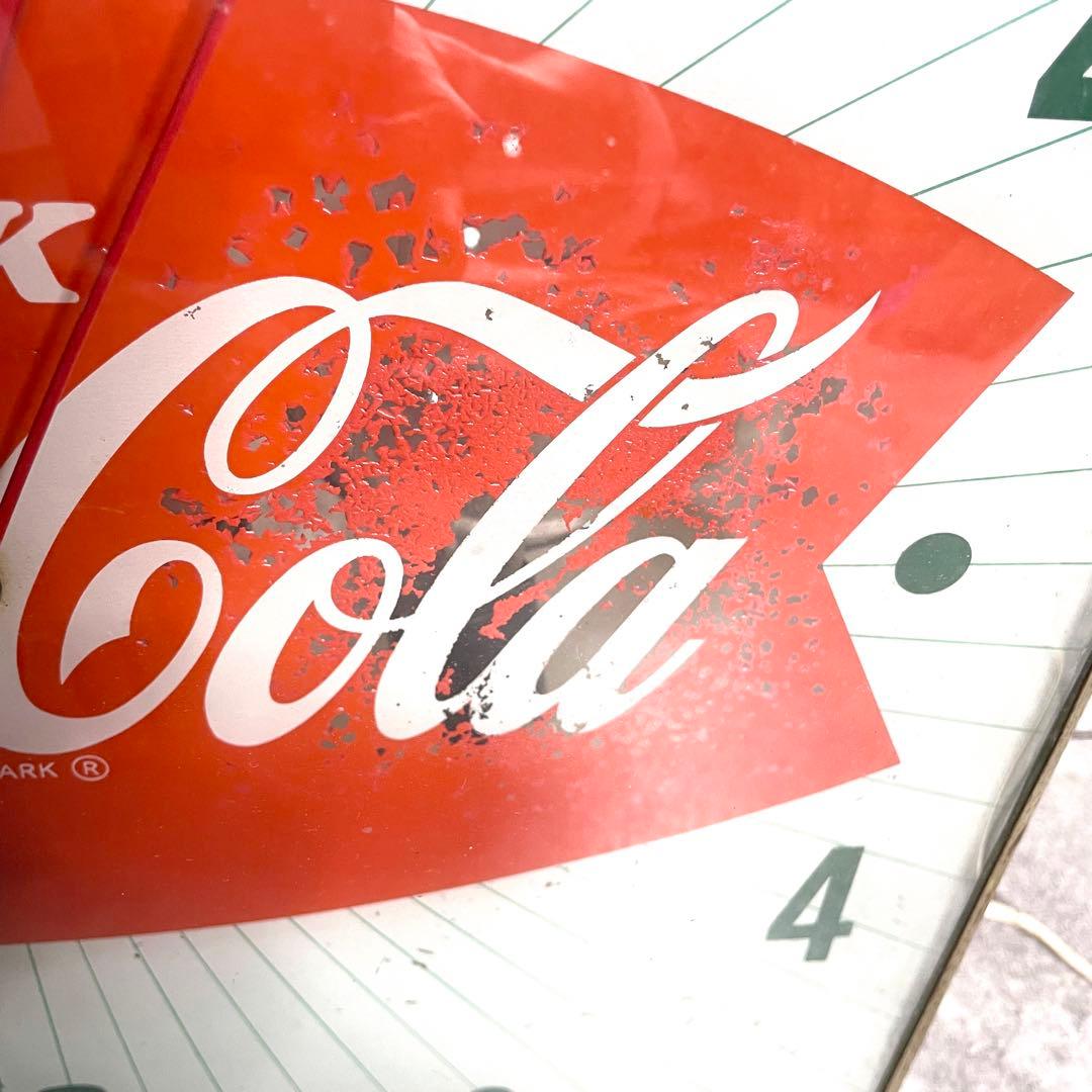 【激渋50s vintage Coca-Cola パムクロック社製 壁掛時計】