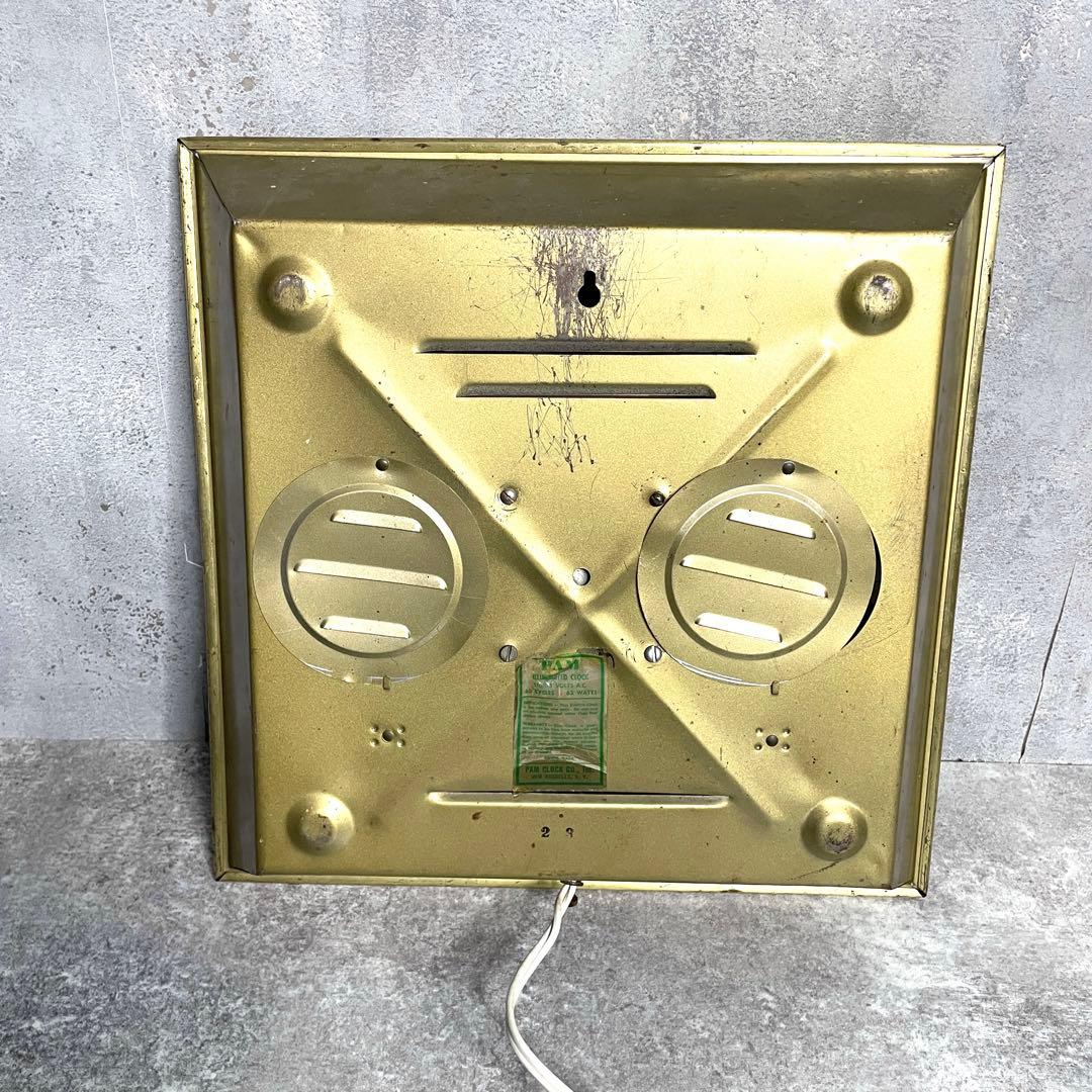 【激渋50s vintage Coca-Cola パムクロック社製 壁掛時計】