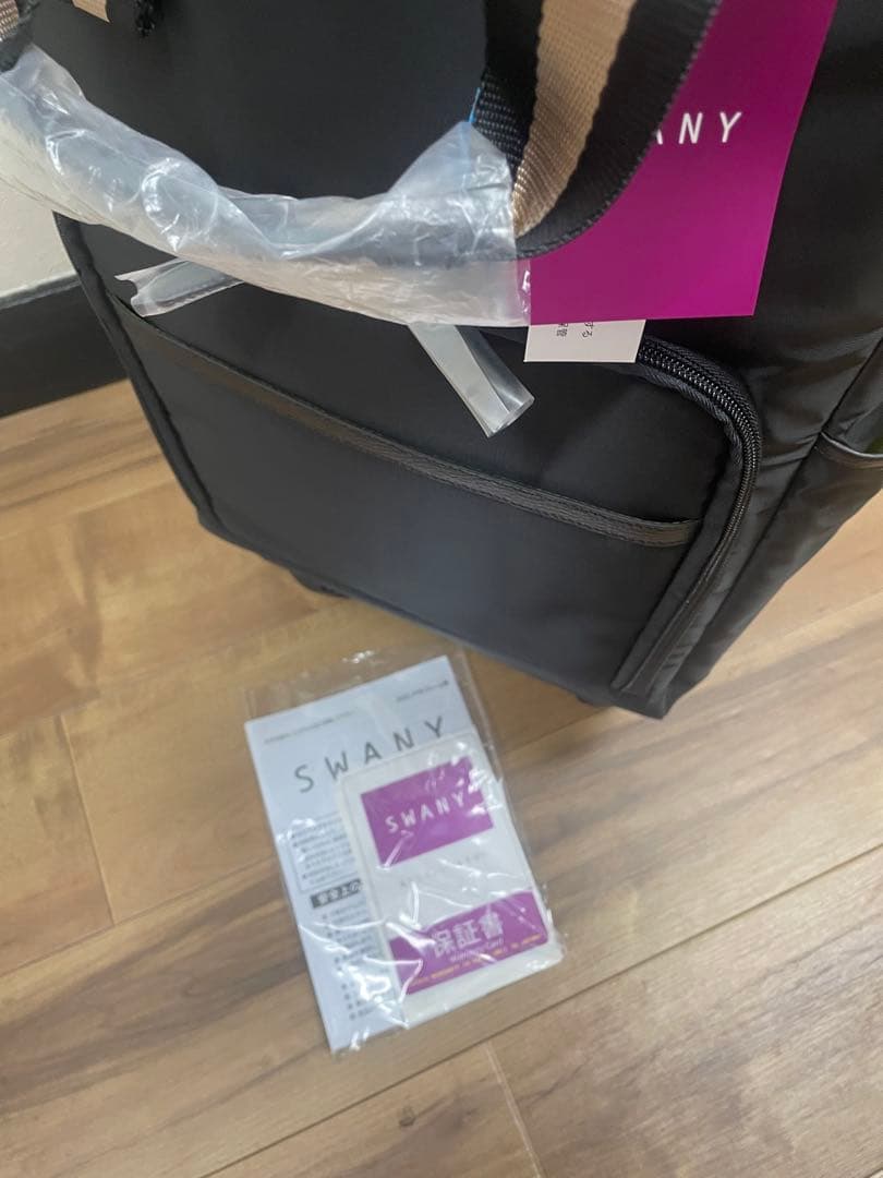 ◆未使用品◆ スワニー D-630 ポルド イス付 L21 ブラック×ブラック色