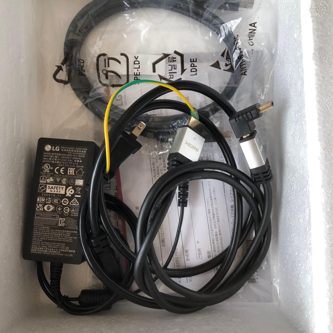 LG 2K 27インチモニタ　22年9月製造　27QN600 2798時間