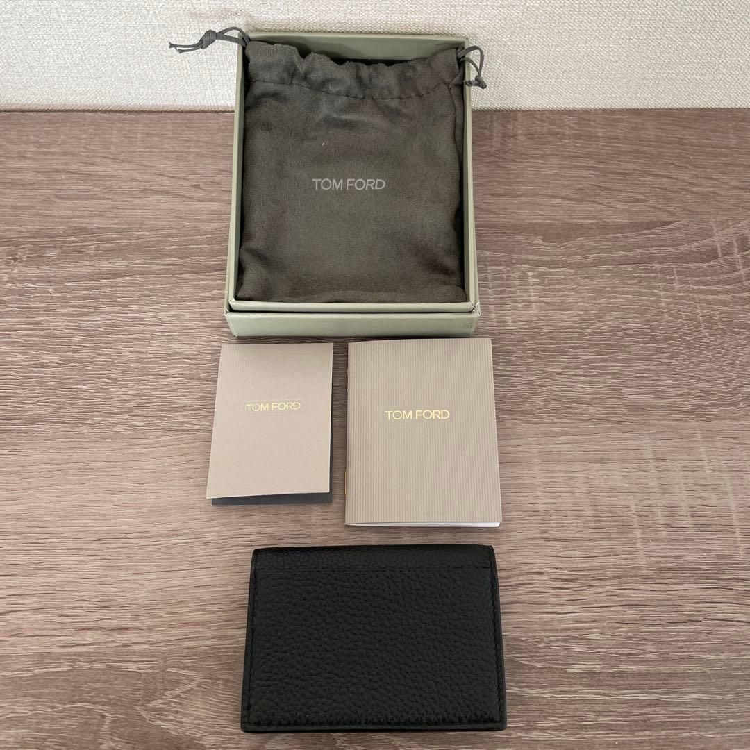 【未使用品】TOM FORD カードケース名刺入れ 黒
