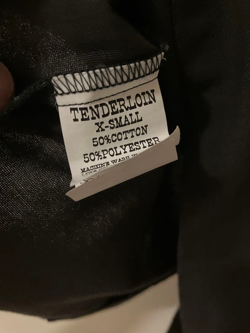 新品 Tenderloin ボウリングシャツ XS 黒 テンダーロイン キムタク