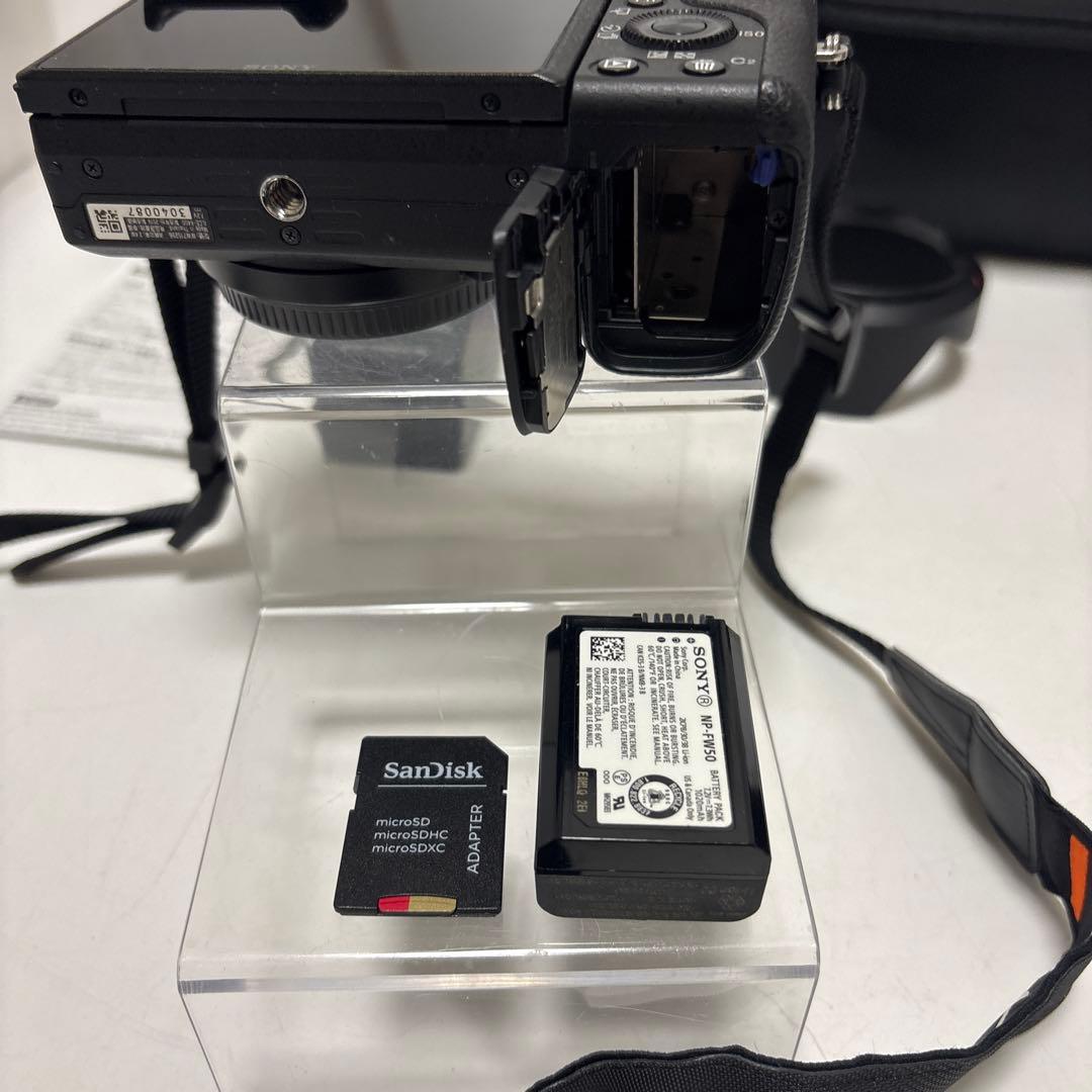 【美品】SONY a-6400(B) 本体＋ レンズ1点＋ケース＋備品