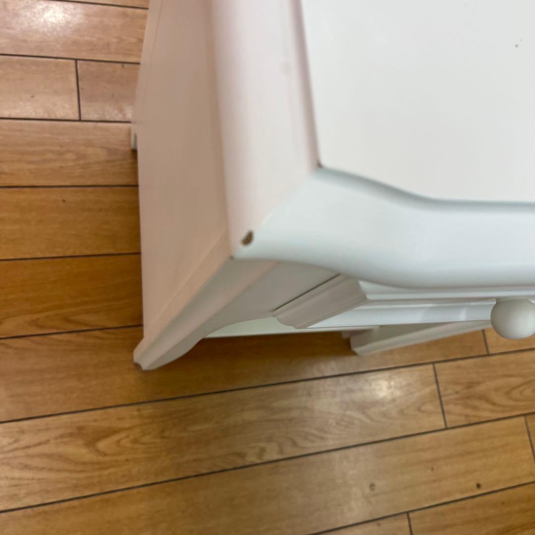 Francfranc エルガ ナイトテーブル ホワイト