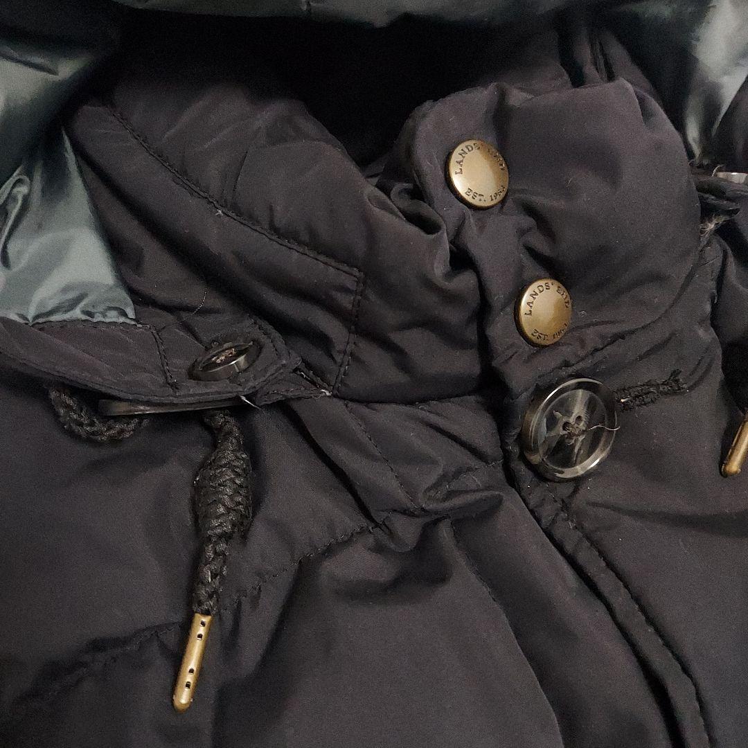 Lands' End（ランズエンド）フーデッドロングダウンコート S